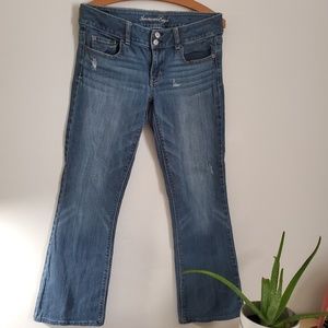 American Eagle Artist Flare Jeans 8 Long